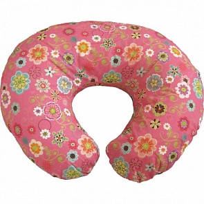 Подушка Boppy с хлопковым чехлом Wild Flowers (Chicco, 7990283st)